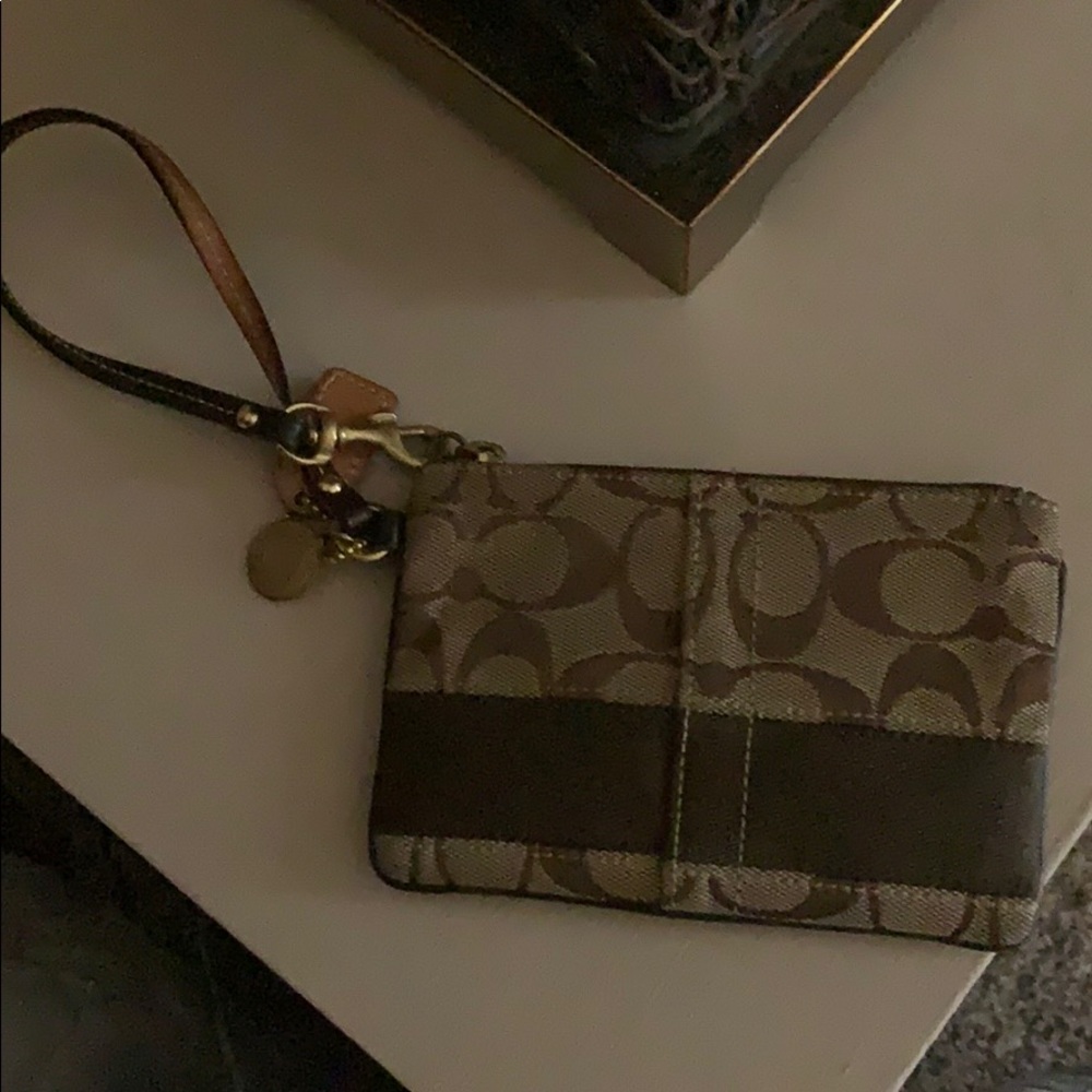 Coach wristlet